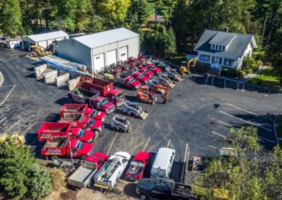Snow Removal Truck Fleet for Pro Cut Landscaping in West Nyack, NY