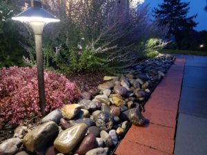 Home Landscape Lighting Ideas that the whole family can get behind, like this one in New City, NY.
