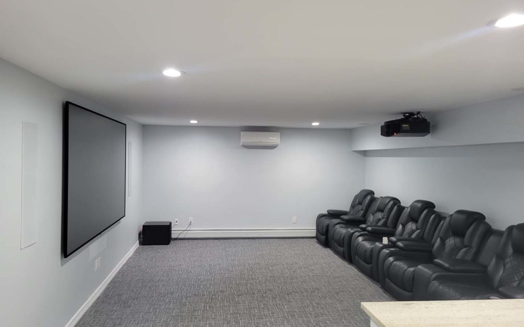 Build a Custom Home Theater or playroom for your basement